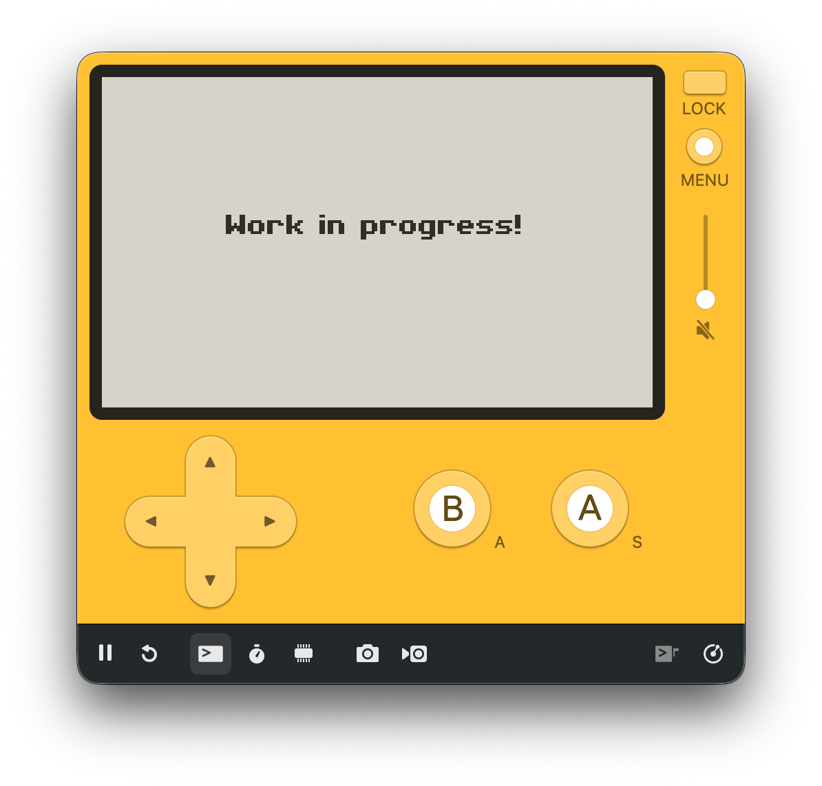 Playdate UI Library components rendered on the Playdate console screen